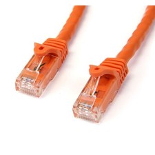 Startech N6PATCH100OR 100ft Orange Cat6 UTP Patch Cable RJ45 M-F picture