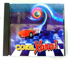 VTG Rare Corel Xara Car Graphic Design Computer Game Software Jewel Case Only picture