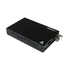 StarTech.com Singlemode (SM) LC Fiber Media Converter for 1Gbe Network - 20km... picture