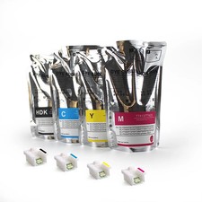 1100ml Fluorescent Color Sublimation Ink Bag for EPSON F6300 F6370 F9400 F9460-- picture
