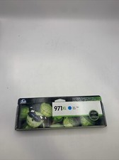 Genuine HP 971XL Cyan High Yield Ink Cartridge CN626AM New Sealed picture