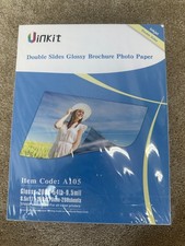 Uinkit 200 Sheets Double Sided Glossy Inkjet Photo Paper 8.5x11 54lb 200gsm picture