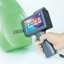 Handheld Inkjet Coder 12.7mm Date Code Lot Number Barcode for Cardboard Carton picture