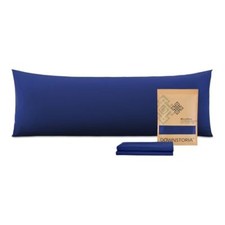 Body Pillow Cover, Ultra Soft Microfiber Long Pillowcase, Envelope Navy Blue picture
