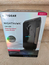 NETGEAR Nighthawk CM1200 DOCSIS 3.1 Cable Modem 10Gbps 4-Port Gigabit picture