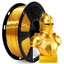 Silk PLA Filament 1.75mm for 3D Printer, Metal-Like Shiny Consumables 1kg (2.2lb picture