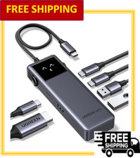 UGREEN Uno 6 in 1 USB-C Hub with 10Gbps USB-C, USB-A & 4K@60Hz HDMI Data Ports picture