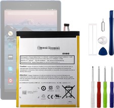 58 000219 3.7V 4750mAh Battery Compatible with HD 8 7th Gen SX034QT Comes picture