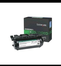 Lexmark 64080HW Black High Yield Toner Cartridge T640 T642 T644 picture