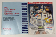 Vintage Radio Shack Software Reference Buyers Guide Lot 1987 1991 Tandy Catalogs picture