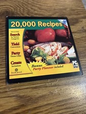 Swift Jewel 20,000 Recipes conversions Party themes, windows CD Rom Software picture