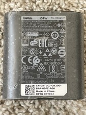 Dell 77GR6 OEM Venue 11 8 7 Pro Tablet 24W AC Power Adapter Charger - DA24NM130 picture