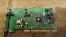 SIIG SATA II-150 PCI Card 2-Port Storage Controller Boxed SC-SA0012-S1 LP Bracke picture