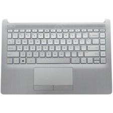 Top Palmrest Cover US Keyboard Touchpad For HP 14-cf 14-dk 14-df L48648-001 picture