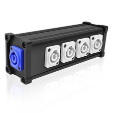 PowerCon Input To Output Splitter 1 To 4 Power Distribution Box 4 Channel LED picture