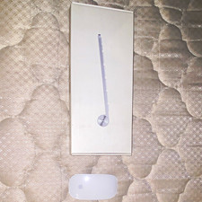 Apple Wireless Keyboard & Magic Mouse Set MC184CH/B White/Silver A1314 A1296 picture
