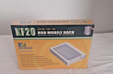 VINTAGE MOBILE RACK, BEIGE, KINGWIN KF-20, ATA-133, REMOVABLE IDE FRAME FOR PC'S picture