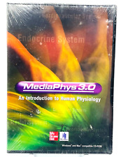 MediaPhys 3.0 An Introduction to Human Physiology CD-ROM New Old Stock Disc picture