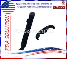 5Pcs For Zebra TC51 TC510K TC56 Scanner Black Plastic Carrying Clip + Handstrap picture