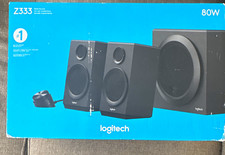 Logitech Z333 2.1 Wired Speaker System w/ Subwoofer Volume Control 80W picture