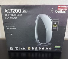 Belkin AC 1200 DB Wi-Fi Router F9K1123V1 Dual Band AC Repackaged Sealed Box picture