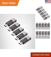 Durable Portable 128GB Turbo Attaché 3 USB 3.0 Drives - 5-Pack for Fast Storage picture