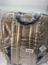 CALPAK Luka Puffer Laptop Backpack Gold Metallic Travel School Work Bag Flawless picture