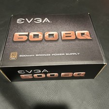EVGA 600BQ 80+ Bronze 600W Semi Modular FDB Power Supply picture