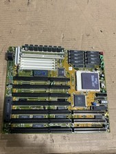 Vintage Full Yes SIS 486G 3.3/5V Socket 3 486 Motherboard + DX2-66 + 32mb picture