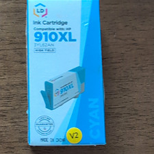 LD Compatible HP 910XL (3YL62AN) High Yield Cyan Ink Cartridge V2 picture