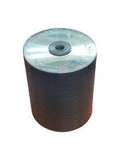 100  Blank DVD+RW DVDRW 4x Silver Shiny Top No Logo 4.7GB Rewritable Media Disc picture
