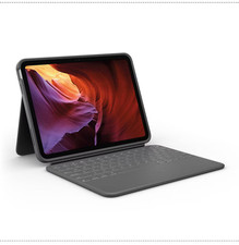 Open Box - Logitech Rugged Folio for iPad 10th Gen and A16 - Oxford Gray picture