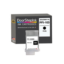DoorStepInk Compatible Ink Cartridges For Canon PFI-103 Matte Black 130ml-USA picture