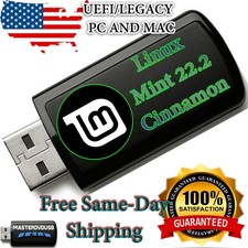 Linux Mint 22.2 Cinnamon USB 64-Bit Bootable Live Installer – Latest Version picture