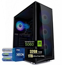 Gaming PC Desktop Computer Intel i7 Xeon E5, Up to 128GB RAM 4TB SSD NVIDIA 5060 picture