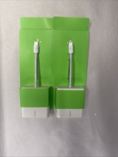 Lot of 2 BELKIN ETHERNET + POWER ADAPTER WITH LIGHTNING Connector F8J227 picture