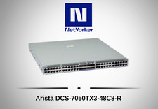Arista DCS-7050TX3-48C8-R 48x 10G-T &8x QSFP100 Switch R-F Airflow-Fast Shipping picture