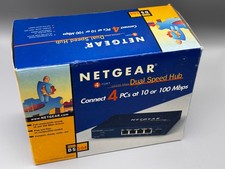 Netgear Bay Networks DS104 4-Port Fast Ethernet Dual Speed Hub w/ Power Adapter picture