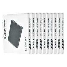 10Pcs SSD SATA 2.54 Inch Memory Package Tray with Cover for Computer picture