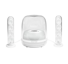 Harman Kardon SoundSticks 4 2.1 Bluetooth Speaker System (White) picture