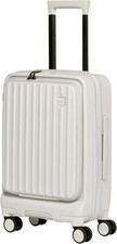 Barcelona Hardside Expandable 20-Inch Carry-On Luggage Laptop Bag | 360 Degree S picture