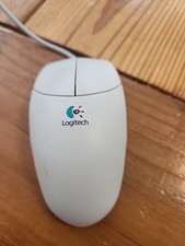 Logitech M-CAA42 2-Button Mouse White Not Tested  picture