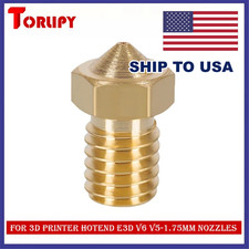 Wholesale E3D V5-V6 3D Printer Hotend Nozzle 1.75M Brass Material 2.0Mm Inner Di picture