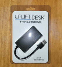Uplift Desk 4 Port 3.0 USB Hub New Fast shipping picture