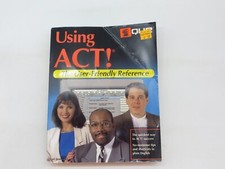 Using ACT The User-Friendly Reference - 2.0 For Windows 1995 QUE computer book picture