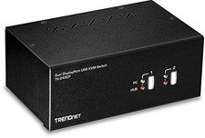 TRENDnet 2-Port Dual Monitor DisplayPort KVM Switch (tk-240dp) (tk240dp) picture