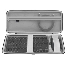 Geekria Hard Case Compatible with Logitech MX Keys Mini Minimalist Keyboard picture
