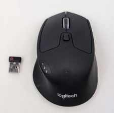 Logitech M720 Triathlon Wireless Bluetooth Mouse Multi Device USB Receiver Black picture