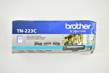 Brother Genuine TN223C Standard Cyan Toner Cartridge NO RETAIL BOX picture