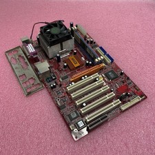 ECS PC Chips M848A Motherboard AMD Athlon XP 1.25GHz 1GB RAM w/IO picture